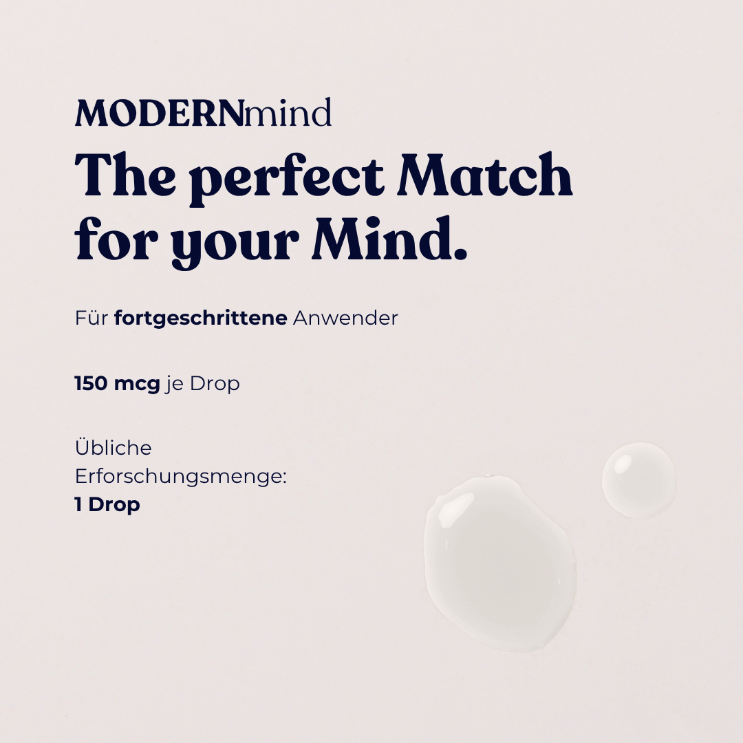 1SB - LSD High - Dosing Drops - MODERNmind | Psychedelics & Retreats für dein Wohlbefinden