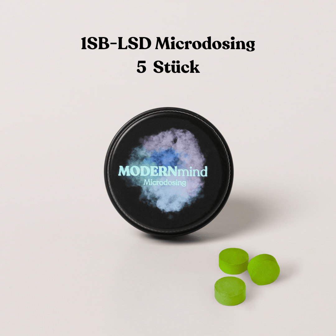 1SB - LSD Microdosing: 5 Stück (20mcg pro Tablette) - MODERNmind | Psychedelics & Retreats für dein Wohlbefinden