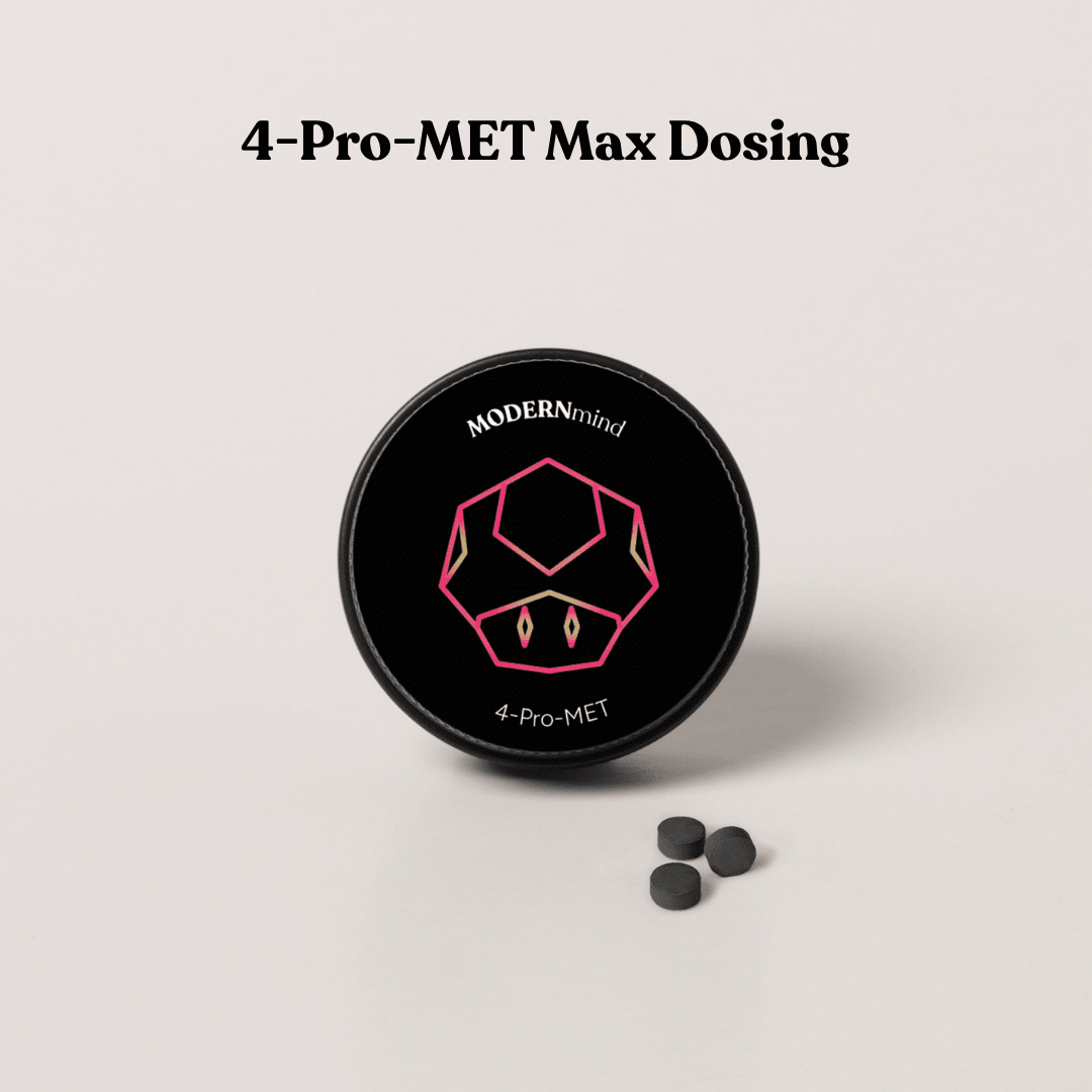 4 - PrO - MET - "legales Psilo" Max - Dosing - MODERNmind | Psychedelics & Retreats für dein Wohlbefinden