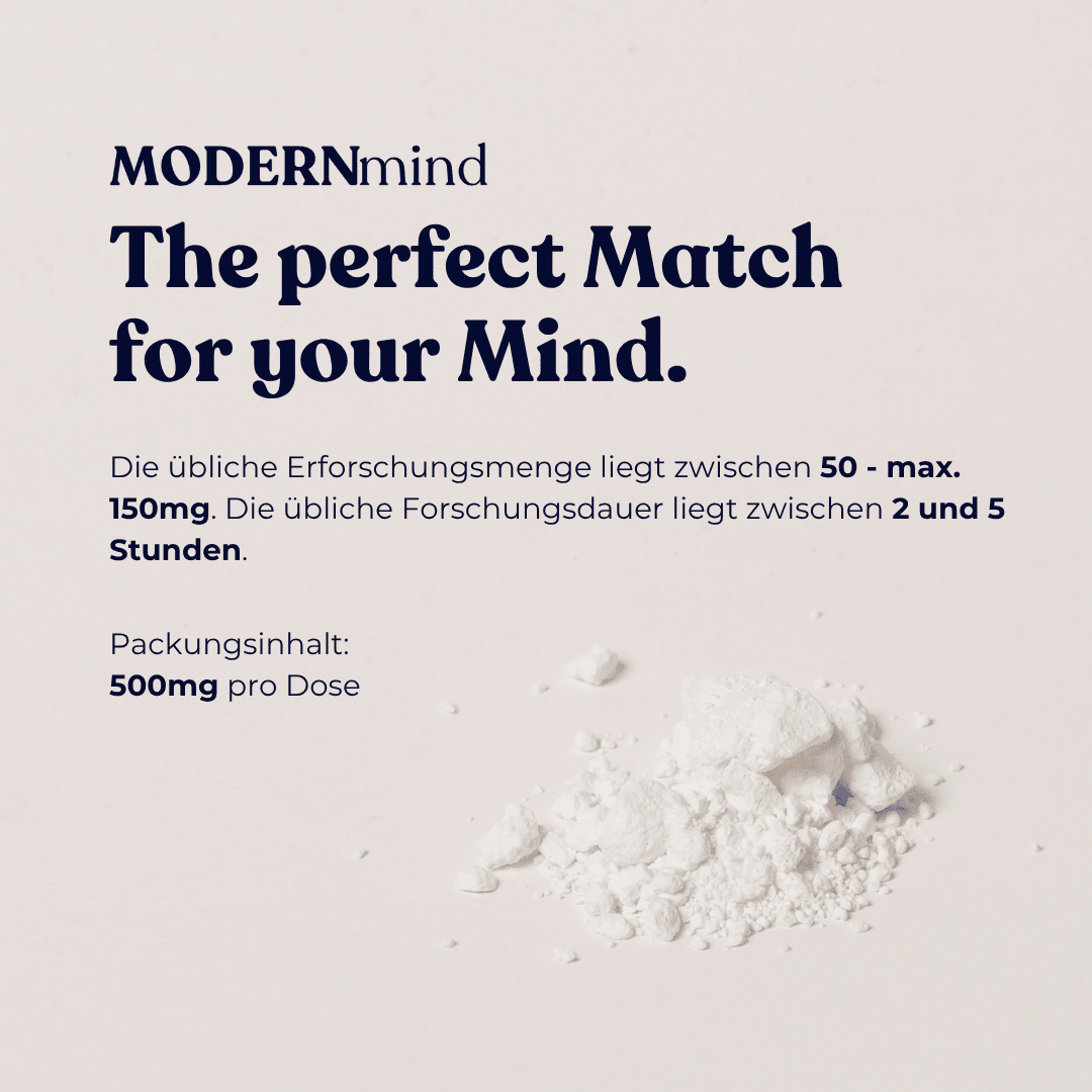 Emma 2.0 - 4-DMC - Legales „MDMA“ - MODERNmind | Psychedelics & Retreats für dein Wohlbefinden