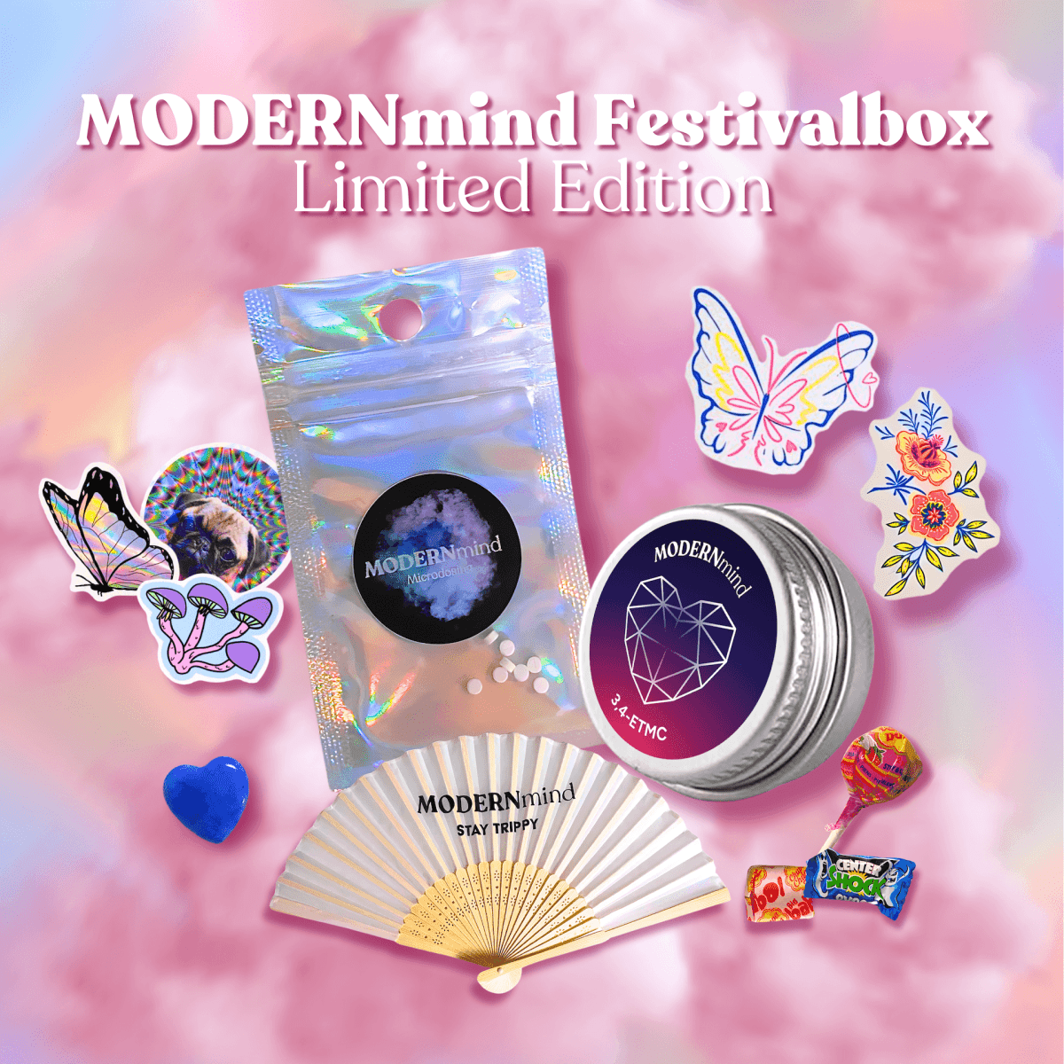 Festivalbox – Dein Ultimativer Festival - Begleiter! - Psychedelics & Retreats für dein Wohlbefinden | MODERNmind