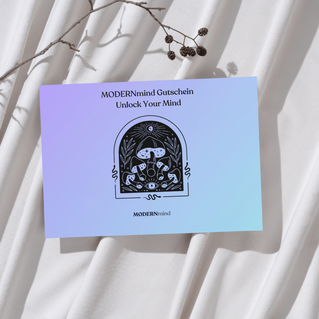 MODERNmind Gutschein – Unlock Your Mind - MODERNmind | Psychedelics & Retreats für dein Wohlbefinden