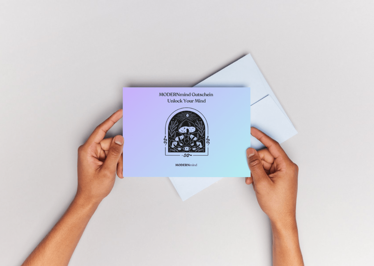 MODERNmind Gutschein – Unlock Your Mind - MODERNmind | Psychedelics & Retreats für dein Wohlbefinden
