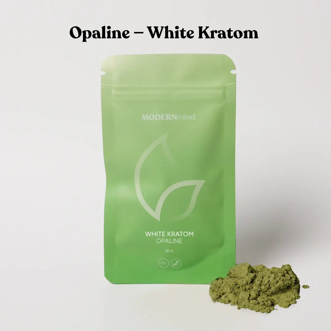 Opaline – White Kratom Pulver - MODERNmind | Psychedelics & Retreats für dein Wohlbefinden