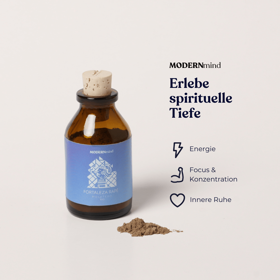 Rapé - Spirituelle Essenz - MODERNmind | Psychedelics & Retreats für dein Wohlbefinden