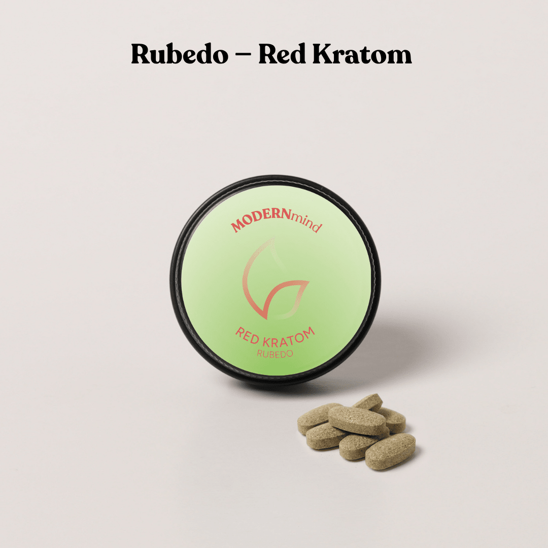 Rubedo – Red Kratom Pellets - MODERNmind | Psychedelics & Retreats für dein Wohlbefinden