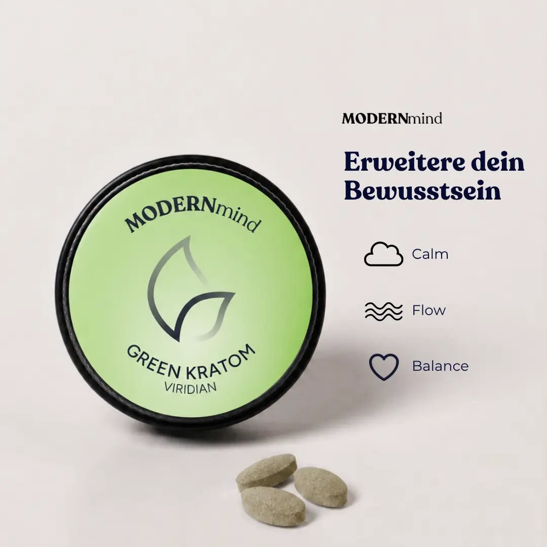 Viridian – Green Kratom Pellets - MODERNmind | Psychedelics & Retreats für dein Wohlbefinden