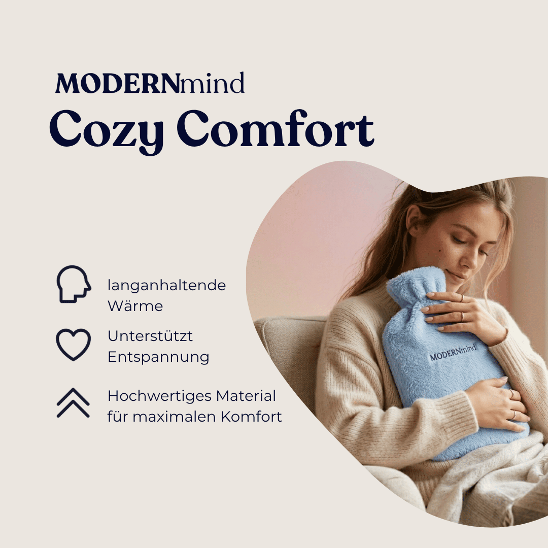 Wärmflasche Cozy Comfort - MODERNmind | Psychedelics & Retreats für dein Wohlbefinden