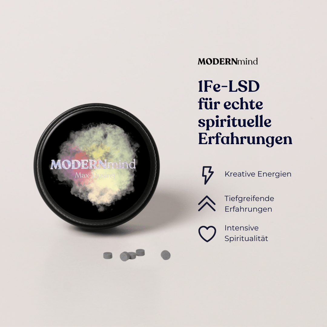 1Fe-LSD Max High-Dosing 300mcg - MODERNmind | Psychedelics & Retreats für dein Wohlbefinden