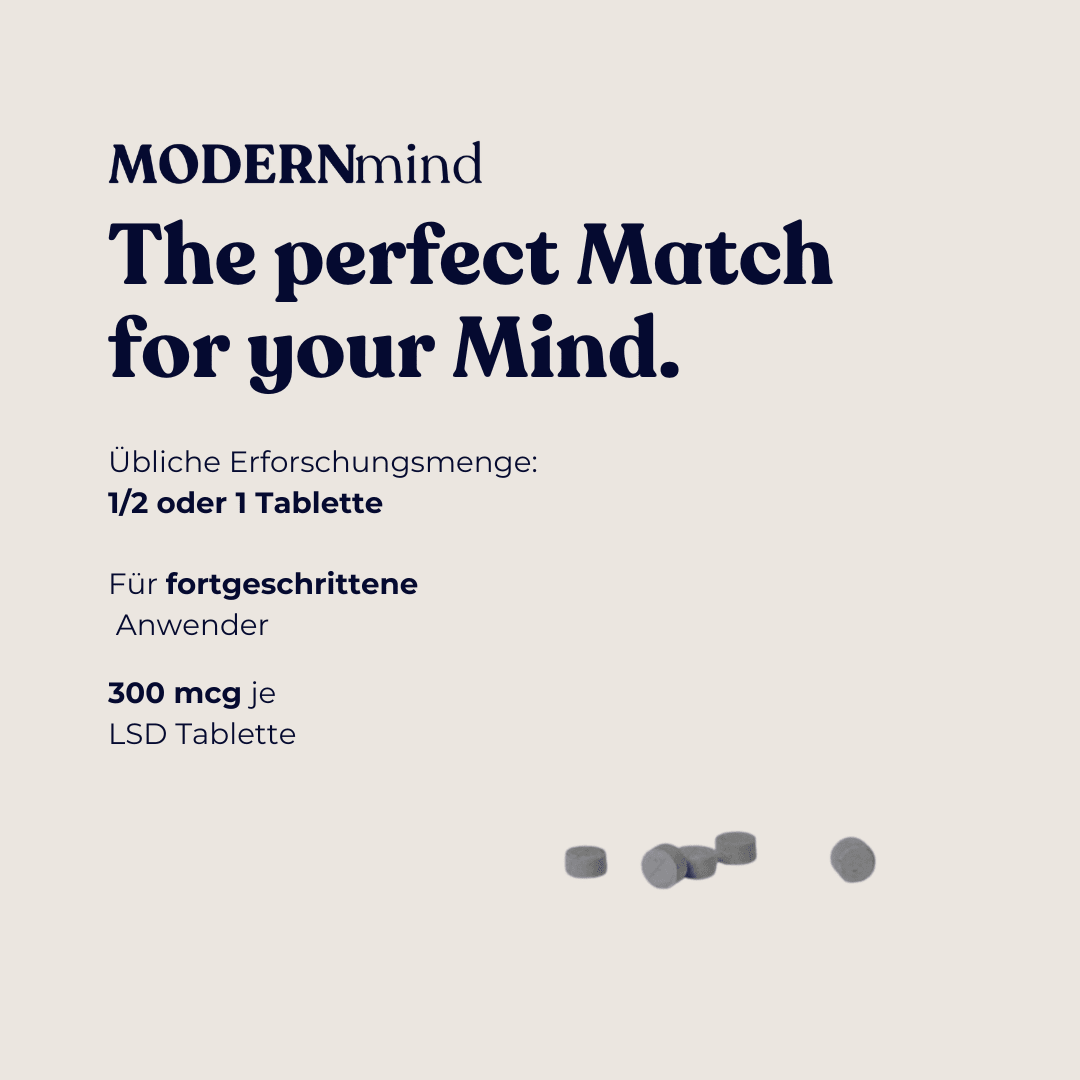 1Fe-LSD Max High-Dosing 300mcg - MODERNmind | Psychedelics & Retreats für dein Wohlbefinden