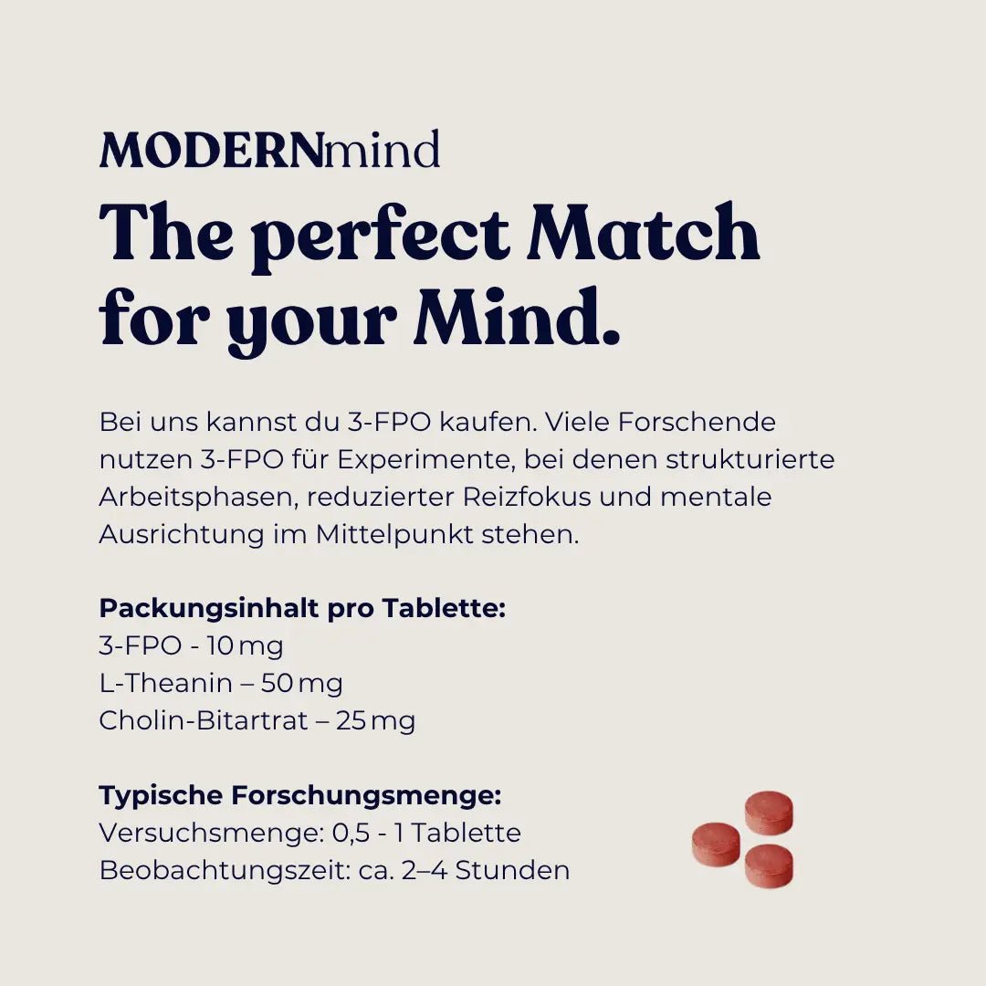 3-FPO "Rita Alternative" - MODERNmind | Psychedelics & Retreats für dein Wohlbefinden