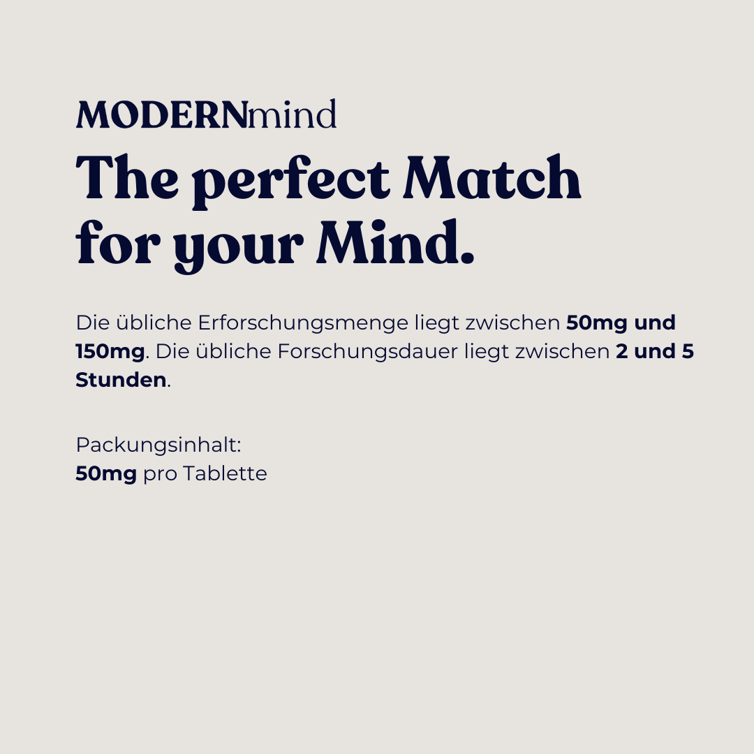 3,4 - EtMC - Legales „Emma“ Tabletten - Psychedelics & Retreats für dein Wohlbefinden | MODERNmind