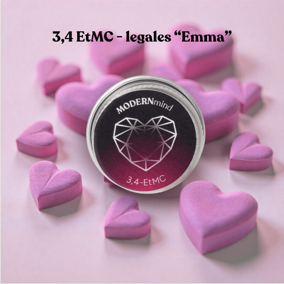 3,4 - EtMC - Legales „Emma“ Tabletten - Psychedelics & Retreats für dein Wohlbefinden | MODERNmind