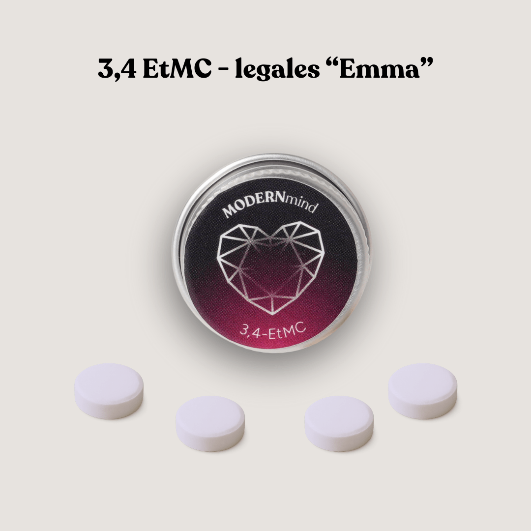 3,4 - EtMC - Legales „Emma“ Tabletten - Psychedelics & Retreats für dein Wohlbefinden | MODERNmind