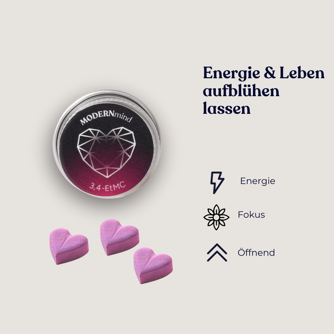 3,4 - EtMC - Legales „Emma“ Tabletten - Psychedelics & Retreats für dein Wohlbefinden | MODERNmind