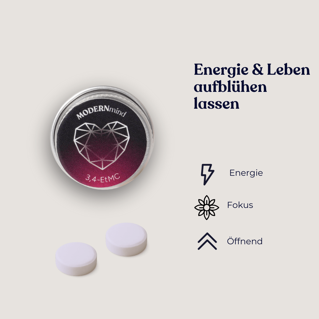 3,4 - EtMC - Legales „Emma“ Tabletten - Psychedelics & Retreats für dein Wohlbefinden | MODERNmind
