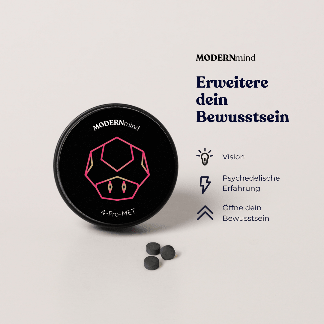 4 - PrO - MET - "legales Psilo" Max - Dosing - MODERNmind | Psychedelics & Retreats für dein Wohlbefinden