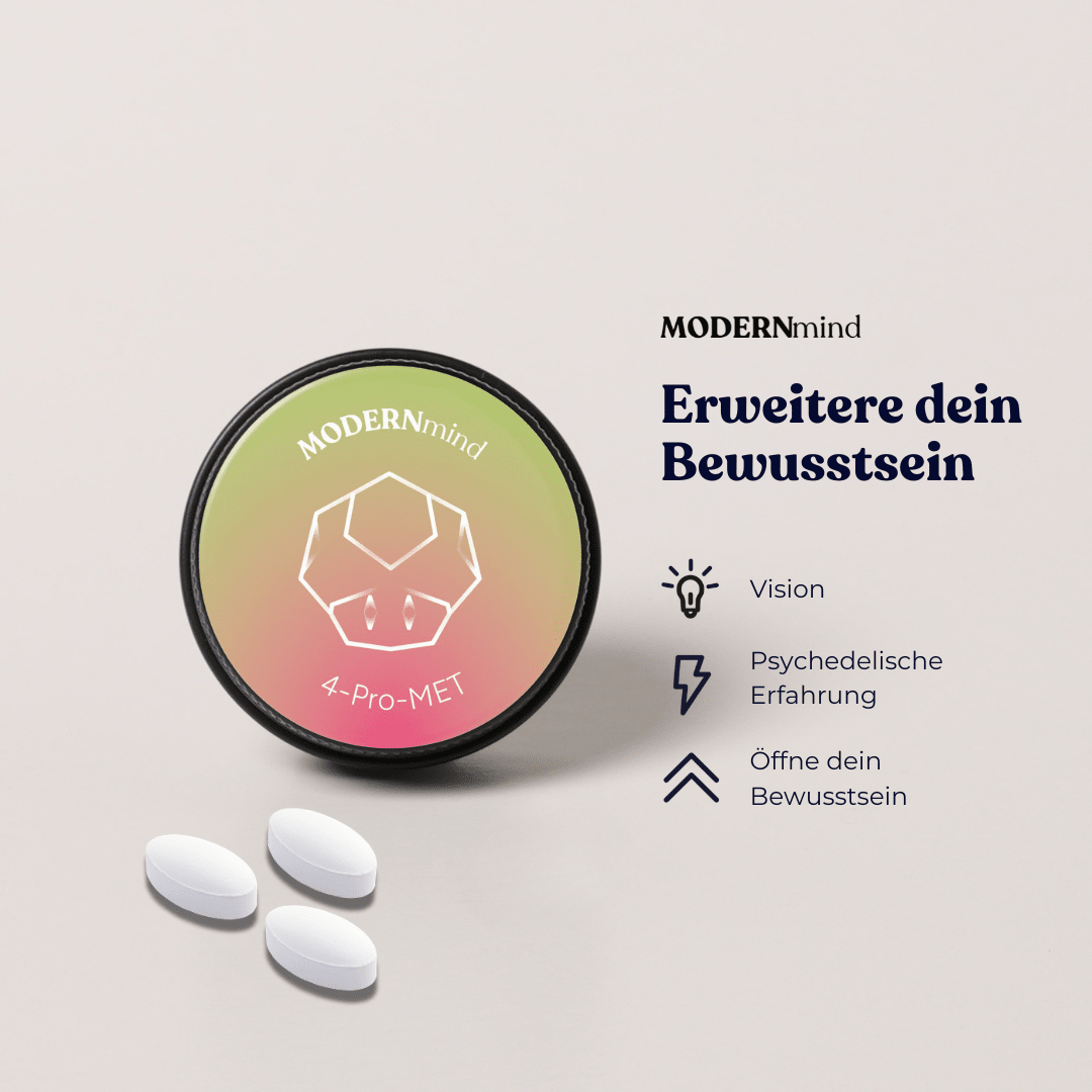 4-PrO-MET - "legales Psilo" Microdosing - MODERNmind | Psychedelics & Retreats für dein Wohlbefinden
