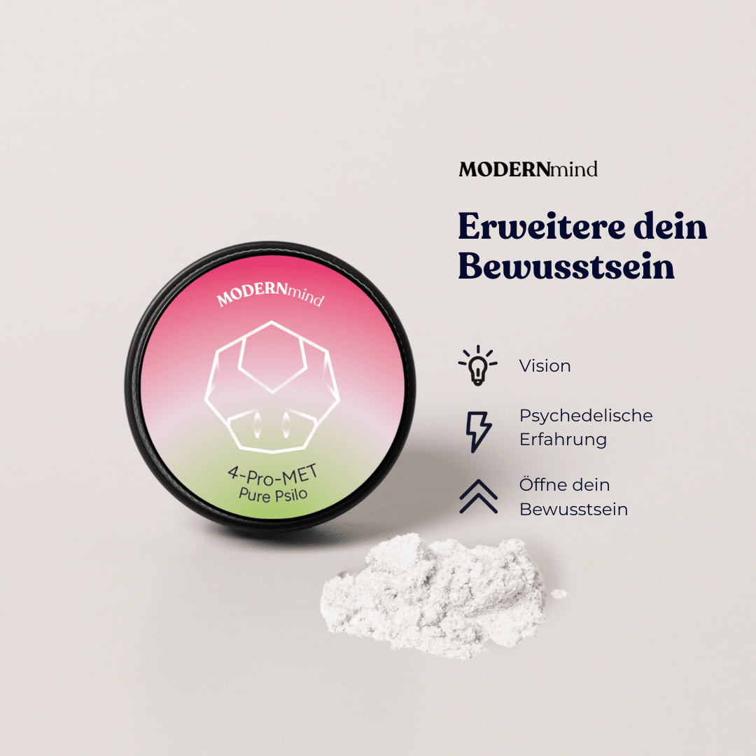 4-PrO-MET "legales Psilo" - PURE - MODERNmind | Psychedelics & Retreats für dein Wohlbefinden
