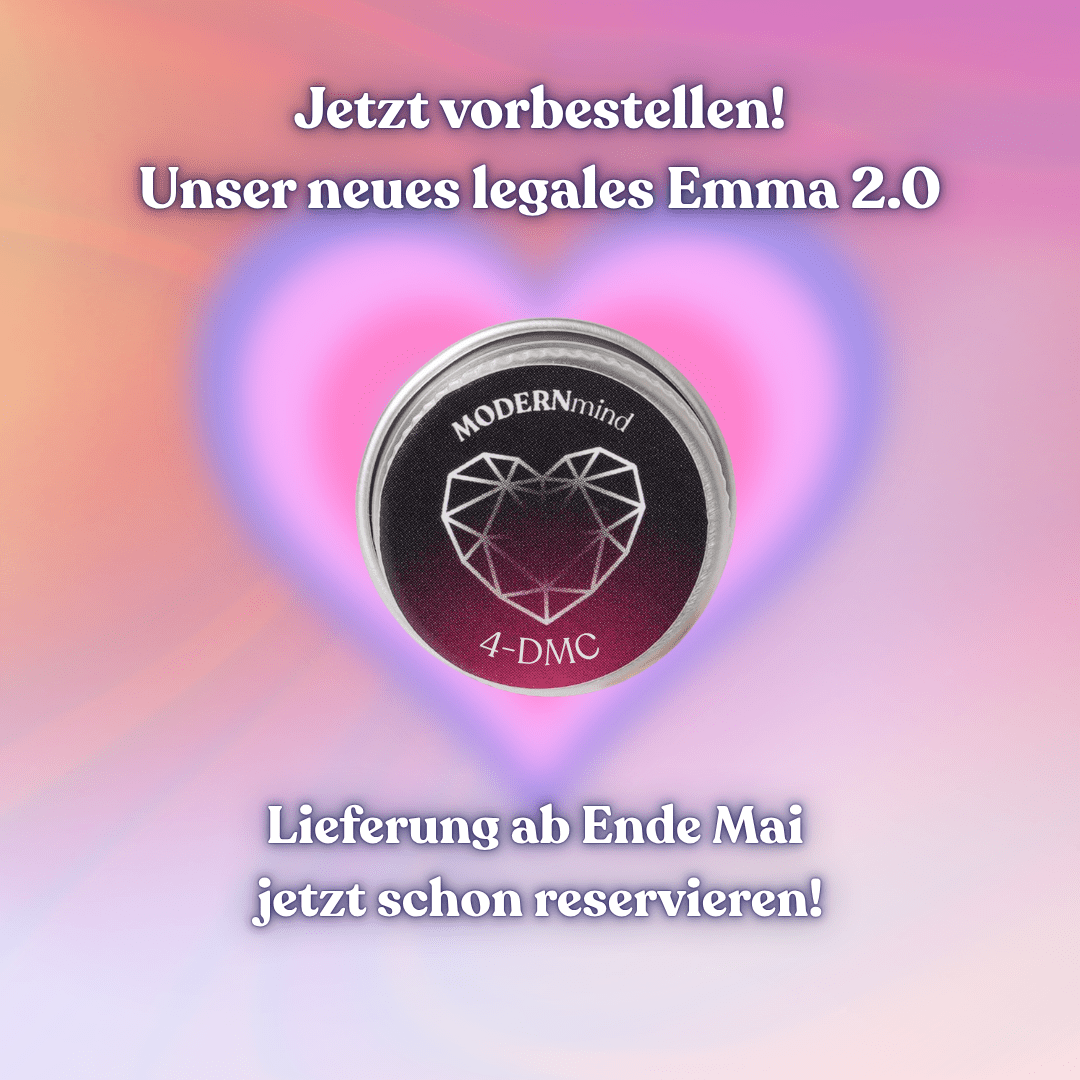 Emma 2.0 - 4 - DMC - Legales „MDMA“ - MODERNmind | Psychedelics & Retreats für dein Wohlbefinden