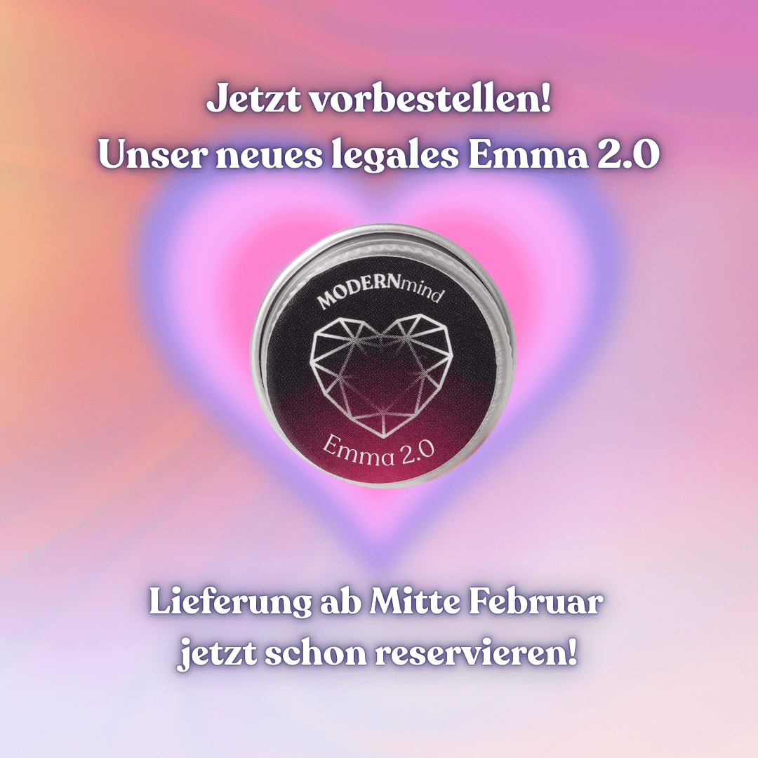 Emma 2.0 - Legales „MDMA“ - MODERNmind | Psychedelics & Retreats für dein Wohlbefinden