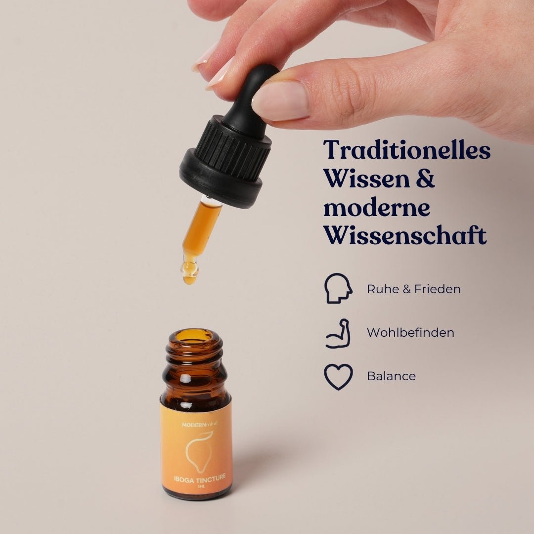 Iboga Microdosing Tinktur - Psychedelics & Retreats für dein Wohlbefinden | MODERNmind