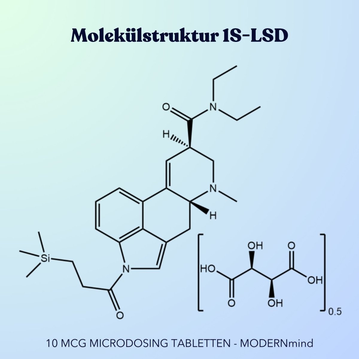1s lsd derivat molekülstruktur