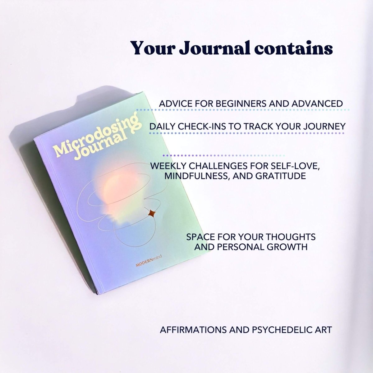 Microdosing Journal - Psychedelics & Retreats für dein Wohlbefinden | MODERNmind