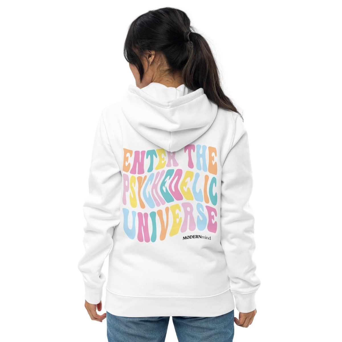 Psychedelic Universe • Premium Organic Hoodie • Psychedelic Fashion - Microdosing & Retreats für dein Wohlbefinden | MODERNMIND